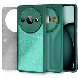 Etui do Xiaomi Redmi A3, Glittery Powder, zielone
