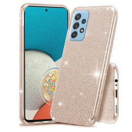 Etui Glitter Case do Samsung Galaxy A53 5G, Złote