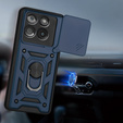 Etui pancerne do Motorola Edge 60 / 60 Fusion, CamShield Slide, niebieskie