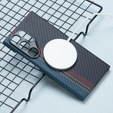 Etui do Samsung Galaxy S24 Ultra, Aramid Fiber MagSafe, czarne