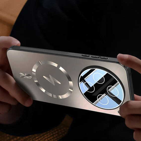 Etui ochronne do Vivo X300, do MagSafe, złote