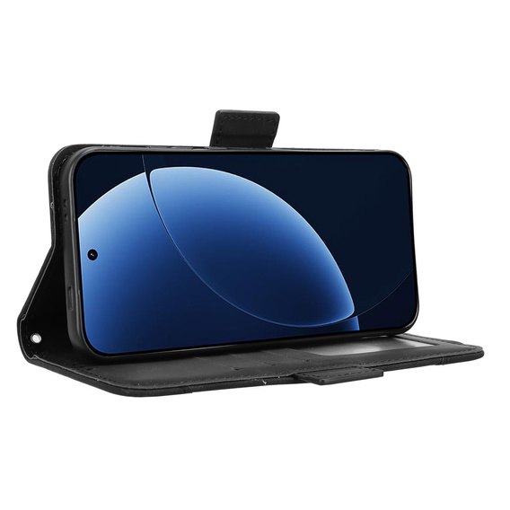 Etui z klapką do Realme GT 8 Pro, Card Slot, czarne