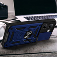 Etui pancerne do Xiaomi Poco X7 Pro 5G, CamShield Slide, niebieskie