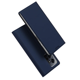 Etui z klapką Dux Ducis do Xiaomi Redmi Note 14 4G, Skin Pro, granatowe