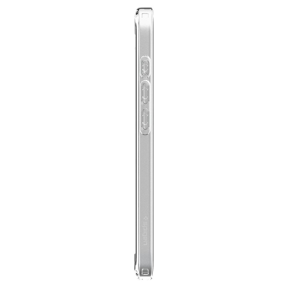 Etui z MagSafe Spigen do iPhone 16E, Ultra Hybrid, matowe przezroczyste / białe + Szkło Hartowane 9H