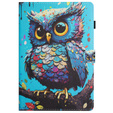 Etui do Lenovo Tab M11, z klapką, owl