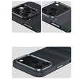 Etui BENKS Kevlar do iPhone 17 Pro Max, Magnetic Armor Pro Aurora 600D C070, do MagSafe, zielone