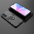 Etui do Oppo A78 5G, Kickstand Ring, czarne