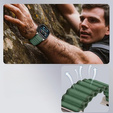 Pasek Nylonowy do Apple Watch 1/2/3/4/5/6/7/8/9/10/11/SE Ultra 1/2/3 42/44/45/46/49mm, Zielony