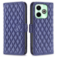 Etui z klapką do Infinix Hot 40i, Wallet, BINFEN COLOR, niebieskie