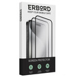2x Szkło + szybka na aparat granatowa do iPhone 15 Pro Max, ERBORD Hartowane 3D