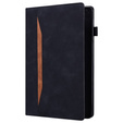 Etui biznesowe z eko-skóry do Samsung Galaxy Tab S10 Lite / S10 FE / S9 FE / S9 / S8 / S7 – czarne