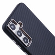 Etui do Samsung Galaxy S25, Carbon Fiber MagSafe, czarne