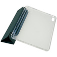 Etui do iPad 11" 2025 A16 (11 gen.) / iPad 10.9" 2022 (10 gen.), Pencil Hybrid, z miejscem na rysik, Ciemno zielone
