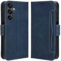 Etui z klapką do Samsung Galaxy A25 5G, Card Slot, niebieskie