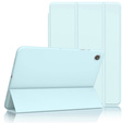 Etui z klapką do Samsung Galaxy Tab A9+/A11+, Tri-fold, niebieskie