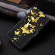 Etui z klapką do Xiaomi Redmi Note 13 Pro+, Wallet, Butterflies złote