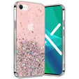 Etui do iPhone 7/8/SE 2020/SE 2022, Glittery, różowe