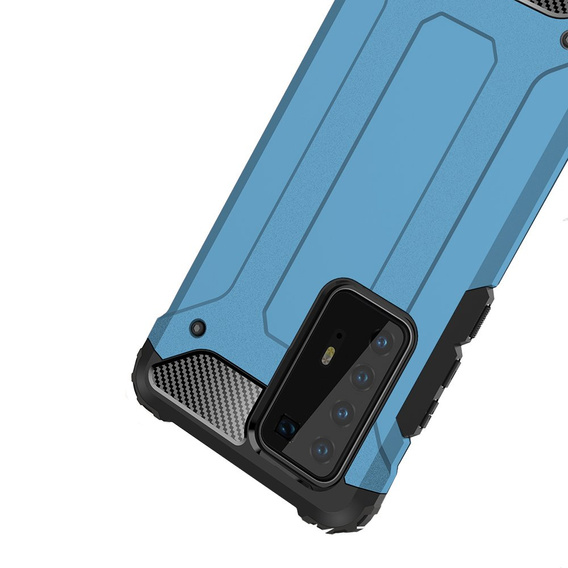 Etui do Huawei P40 Pro, Obudowa TECH ARMOR Case, Niebieskie