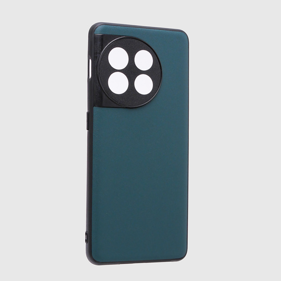 Etui skórzane do OnePlus 11 5G, Obudowa leather hybrid Case, Zielone