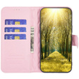 Etui z klapką do Samsung Galaxy A05s, Wallet, BINFEN COLOR, różowe