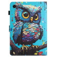 Etui do Samsung Galaxy Tab A9+ X210 / X215 / X216B, owl