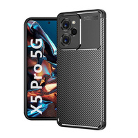 Etui do Xiaomi Poco X5 Pro 5G, Carbon Gel, czarne