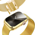 Bransoleta + Etui z Osłoną na Ekran do Apple Watch 10/11 42mm, Złota