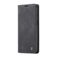 Etui CASEME do Xiaomi do Redmi Note 9s / 9 Pro, Leather Wallet Case, czarne