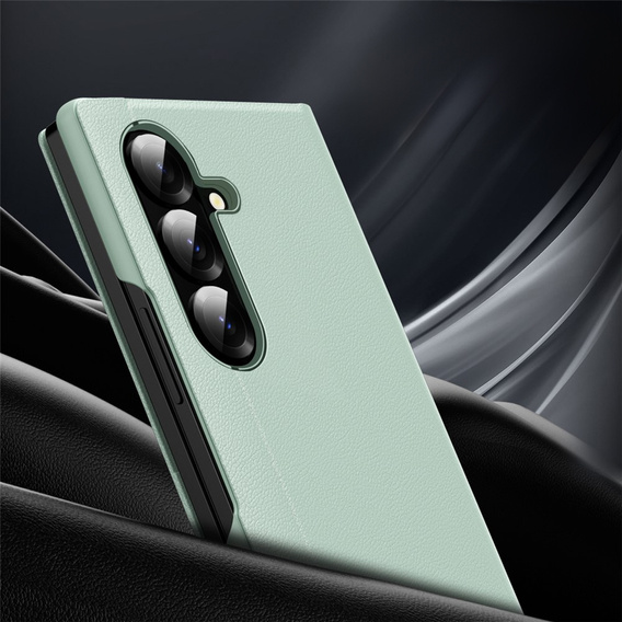 Etui do Samsung Galaxy Z Fold7, Smart View Wallet, zielone