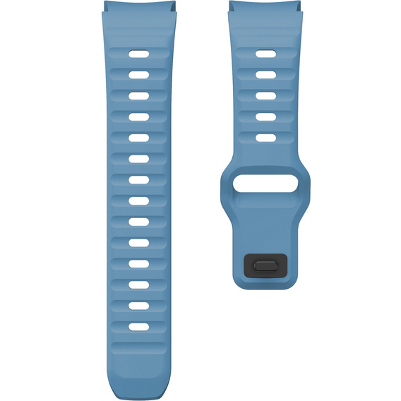 Pasek Silikonowy do Samsung Galaxy Watch 4/5/6/7/FE 40/42/43/44/45/46/47mm, Niebieski
