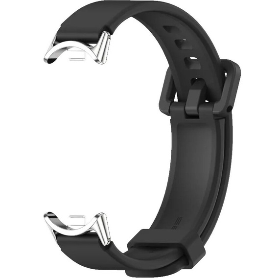 Pasek Silikonowy do Xiaomi Smart Band 10 / 9 / 8, Czarny