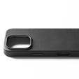 Etui Mujjo Skórzane do iPhone 16 Pro Max, MagSafe, Czarne