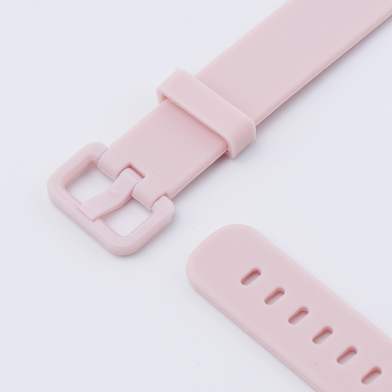Pasek Silikonowy do Xiaomi Smart Band 10 / 9 / 8, Różowy