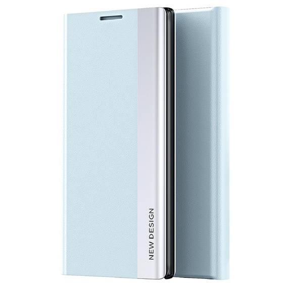 Etui z klapką do Samsung Galaxy S23, Side Magnetic, niebieskie