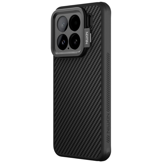Etui do Xiaomi 15, pancerne Nillkin, CarboProp Case, do Magsafe, czarne