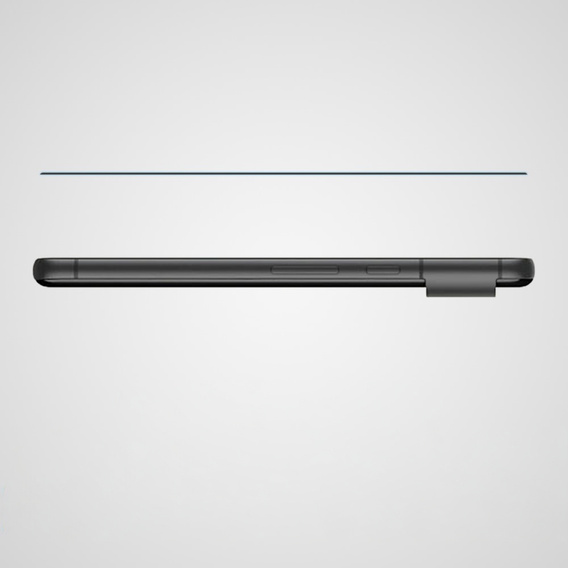 Etui z ochroną aparatu do Sony Xperia 5 V, CamShield MagSafe, przezroczyste / czarne