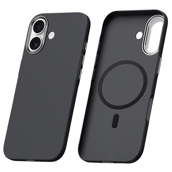 Etui SULADA do iPhone 17 z MagSafe – tytanowe czarne