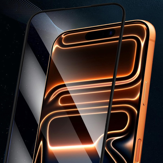 2x Szkło Hartowane do iPhone 17 Pro Max, ERBORD 3D pełne, szybka na cały ekran