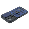 Etui pancerne do Oppo A38 4G / Oppo A18 4G, CamShield Slide, niebieskie