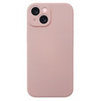 Etui do iPhone 15, Silicone Lite, pomarańczowe