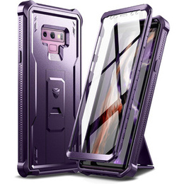 Etui pancerne do Samsung Galaxy Note 9, Dexnor Full Body, fioletowe