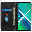 Etui do Huawei Nova 9, Wallet Litchi Leather, czarne