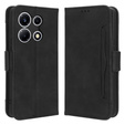 Etui z klapką do Infinix Note 30 VIP, Card Slot, czarne
