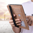 Etui do Samsung Galaxy Tab S10 Lite / S10 FE / S9 FE / S9, Classic, z miejscem na rysik, czarne