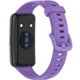 Pasek Silikonowy do Huawei Band 7, Fioletowy