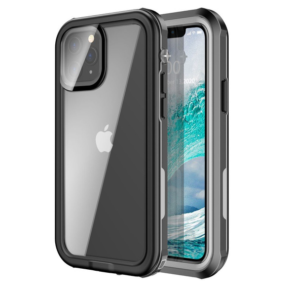 Etui Waterproof IP67 Case do iPhone 12 Pro Max - Black