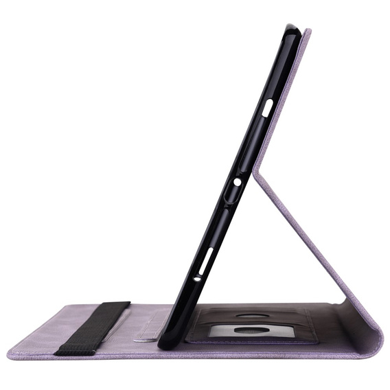 Etui do Xiaomi Redmi Pad SE 11", Motyle, fioletowe