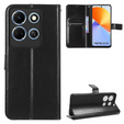 Etui z klapką do Infinix Note 30, Crazy Horse Wallet, czarne