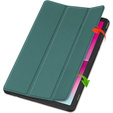 Etui do T-Mobile T Tablet 2 5G, Smartcase, zielone